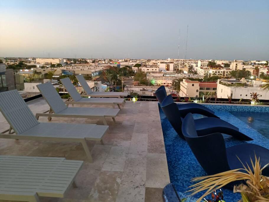 Menesse Mitdtown2 , Ave 25Th Leilighet Playa del Carmen Eksteriør bilde